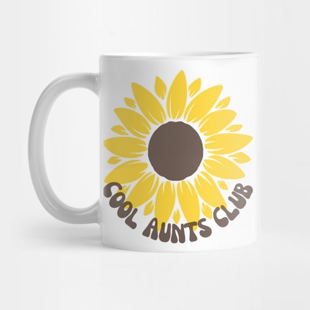 Sunflower aunt graphic by Doodlehive 